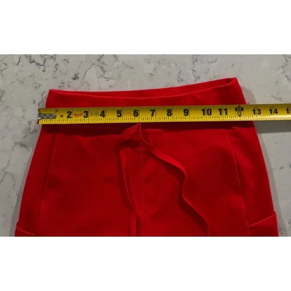 ALO Yoga‎ 7/8 High Waist Checkpoint Leggings Womens XS Red Stretch Drawstring